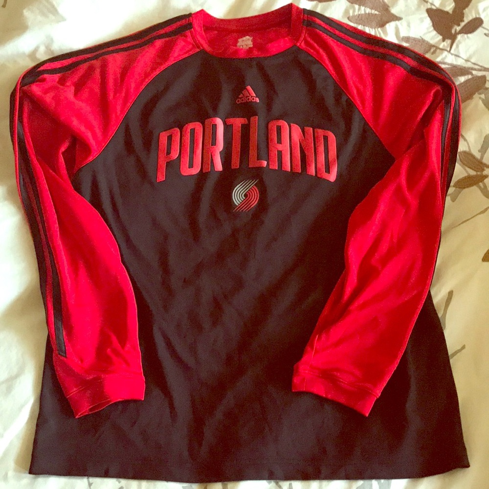 Portland Trailblazers Long Sleeve Shirt